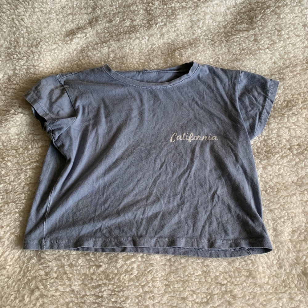 Brandy Melville Crop California Tee
